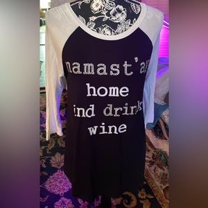 New with tags rosemary size small women’s Namaste  jeweled blouse